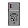プレミアムスクエアケース with MagSafe［ 読売ジャイアンツ - #59 WAKABAYASHI - ビジター ］