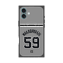 プレミアムスクエアケース with MagSafe［ 読売ジャイアンツ - #59 WAKABAYASHI - ビジター ］