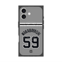 プレミアムスクエアケース with MagSafe［ 読売ジャイアンツ - #59 WAKABAYASHI - ビジター ］