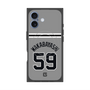 プレミアムスクエアケース with MagSafe［ 読売ジャイアンツ - #59 WAKABAYASHI - ビジター ］