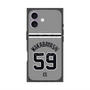 プレミアムスクエアケース with MagSafe［ 読売ジャイアンツ - #59 WAKABAYASHI - ビジター ］