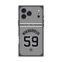 プレミアムスクエアケース with MagSafe［ 読売ジャイアンツ - #59 WAKABAYASHI - ビジター ］