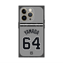 プレミアムスクエアケース with MagSafe［ 読売ジャイアンツ - #64 YAMADA -ビジター ］