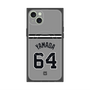 プレミアムスクエアケース with MagSafe［ 読売ジャイアンツ - #64 YAMADA -ビジター ］