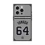 プレミアムスクエアケース with MagSafe［ 読売ジャイアンツ - #64 YAMADA -ビジター ］