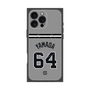プレミアムスクエアケース with MagSafe［ 読売ジャイアンツ - #64 YAMADA -ビジター ］