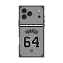プレミアムスクエアケース with MagSafe［ 読売ジャイアンツ - #64 YAMADA -ビジター ］