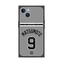 プレミアムスクエアケース with MagSafe［ 読売ジャイアンツ - #9 MATSUMOTO - ビジター ］