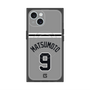 プレミアムスクエアケース with MagSafe［ 読売ジャイアンツ - #9 MATSUMOTO - ビジター ］