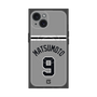 プレミアムスクエアケース with MagSafe［ 読売ジャイアンツ - #9 MATSUMOTO - ビジター ］