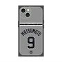 プレミアムスクエアケース with MagSafe［ 読売ジャイアンツ - #9 MATSUMOTO - ビジター ］