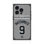 プレミアムスクエアケース with MagSafe［ 読売ジャイアンツ - #9 MATSUMOTO - ビジター ］