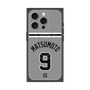 プレミアムスクエアケース with MagSafe［ 読売ジャイアンツ - #9 MATSUMOTO - ビジター ］