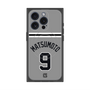 プレミアムスクエアケース with MagSafe［ 読売ジャイアンツ - #9 MATSUMOTO - ビジター ］