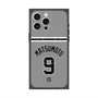 プレミアムスクエアケース with MagSafe［ 読売ジャイアンツ - #9 MATSUMOTO - ビジター ］