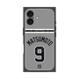 プレミアムスクエアケース with MagSafe［ 読売ジャイアンツ - #9 MATSUMOTO - ビジター ］