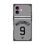 プレミアムスクエアケース with MagSafe［ 読売ジャイアンツ - #9 MATSUMOTO - ビジター ］