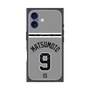 プレミアムスクエアケース with MagSafe［ 読売ジャイアンツ - #9 MATSUMOTO - ビジター ］