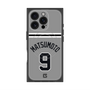 プレミアムスクエアケース with MagSafe［ 読売ジャイアンツ - #9 MATSUMOTO - ビジター ］