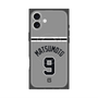 プレミアムスクエアケース with MagSafe［ 読売ジャイアンツ - #9 MATSUMOTO - ビジター ］