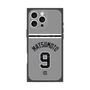 プレミアムスクエアケース with MagSafe［ 読売ジャイアンツ - #9 MATSUMOTO - ビジター ］