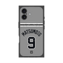 プレミアムスクエアケース with MagSafe［ 読売ジャイアンツ - #9 MATSUMOTO - ビジター ］