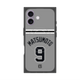 プレミアムスクエアケース with MagSafe［ 読売ジャイアンツ - #9 MATSUMOTO - ビジター ］