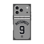 プレミアムスクエアケース with MagSafe［ 読売ジャイアンツ - #9 MATSUMOTO - ビジター ］