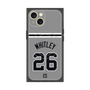 プレミアムスクエアケース with MagSafe［ 読売ジャイアンツ - #26 WHITLEY - ビジター ］