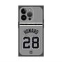プレミアムスクエアケース with MagSafe［ 読売ジャイアンツ - #28 HOWARD - ビジター ］