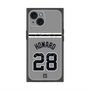 プレミアムスクエアケース with MagSafe［ 読売ジャイアンツ - #28 HOWARD - ビジター ］