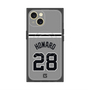 プレミアムスクエアケース with MagSafe［ 読売ジャイアンツ - #28 HOWARD - ビジター ］