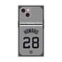 プレミアムスクエアケース with MagSafe［ 読売ジャイアンツ - #28 HOWARD - ビジター ］