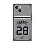 プレミアムスクエアケース with MagSafe［ 読売ジャイアンツ - #28 HOWARD - ビジター ］