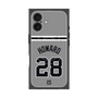プレミアムスクエアケース with MagSafe［ 読売ジャイアンツ - #28 HOWARD - ビジター ］