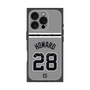 プレミアムスクエアケース with MagSafe［ 読売ジャイアンツ - #28 HOWARD - ビジター ］