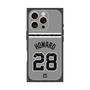 プレミアムスクエアケース with MagSafe［ 読売ジャイアンツ - #28 HOWARD - ビジター ］