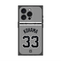 プレミアムスクエアケース with MagSafe［ 読売ジャイアンツ - #33 KOHAMA - ビジター ］