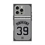 プレミアムスクエアケース with MagSafe［ 読売ジャイアンツ - #39 MINAKAWA - ビジター ］