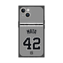 プレミアムスクエアケース with MagSafe［ 読売ジャイアンツ - #42 MATA - ビジター ］