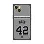 プレミアムスクエアケース with MagSafe［ 読売ジャイアンツ - #42 MATA - ビジター ］