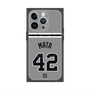 プレミアムスクエアケース with MagSafe［ 読売ジャイアンツ - #42 MATA - ビジター ］