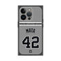 プレミアムスクエアケース with MagSafe［ 読売ジャイアンツ - #42 MATA - ビジター ］