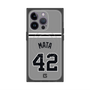 プレミアムスクエアケース with MagSafe［ 読売ジャイアンツ - #42 MATA - ビジター ］