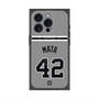 プレミアムスクエアケース with MagSafe［ 読売ジャイアンツ - #42 MATA - ビジター ］