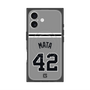 プレミアムスクエアケース with MagSafe［ 読売ジャイアンツ - #42 MATA - ビジター ］