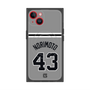 プレミアムスクエアケース with MagSafe［ 読売ジャイアンツ - #43 NORIMOTO - ビジター ］