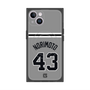 プレミアムスクエアケース with MagSafe［ 読売ジャイアンツ - #43 NORIMOTO - ビジター ］
