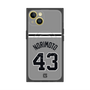 プレミアムスクエアケース with MagSafe［ 読売ジャイアンツ - #43 NORIMOTO - ビジター ］