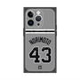 プレミアムスクエアケース with MagSafe［ 読売ジャイアンツ - #43 NORIMOTO - ビジター ］